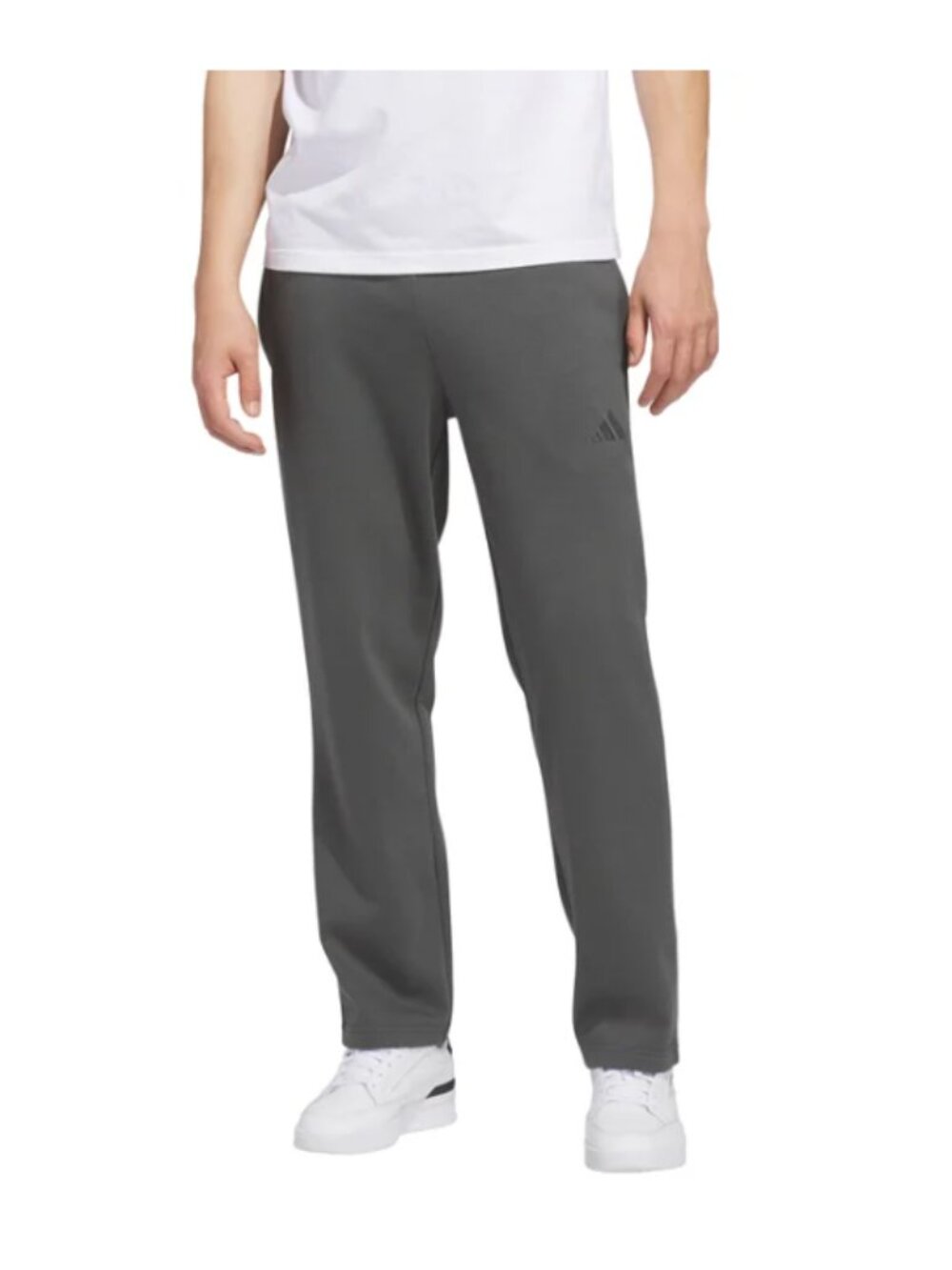 adidas Men's Fleece Pant Regular Fit Gray Size XXL